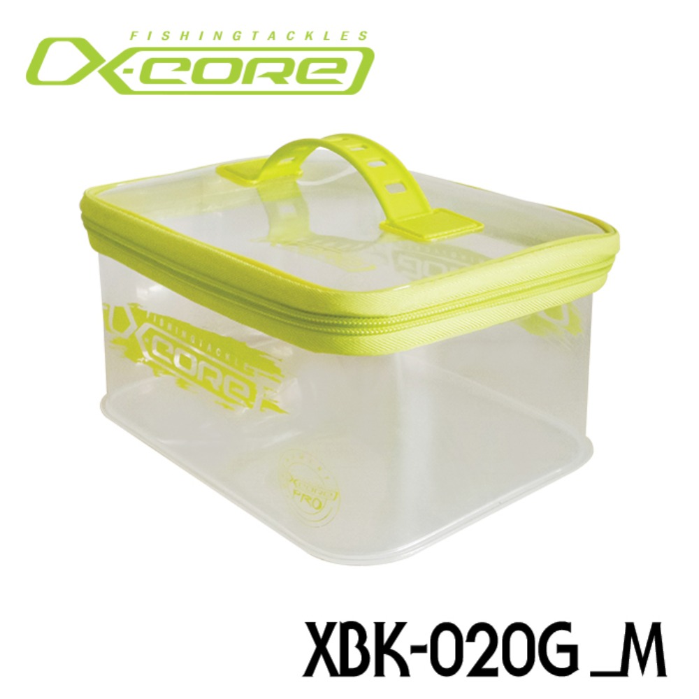 엑스코어 XBK-020G 시스템투명케이스 M /낚시 케이스