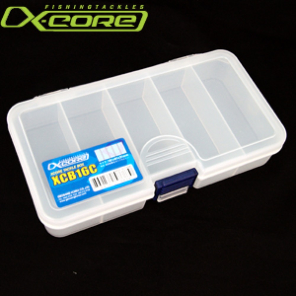 엑스코어 TACKLE BOX XCB16 클리어 /낚시 태클 박스