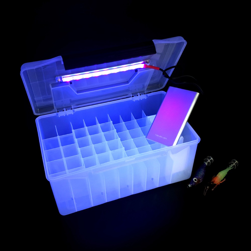 GT UV 축광 에기 케이스 보조 배터리 세트 /태클박스